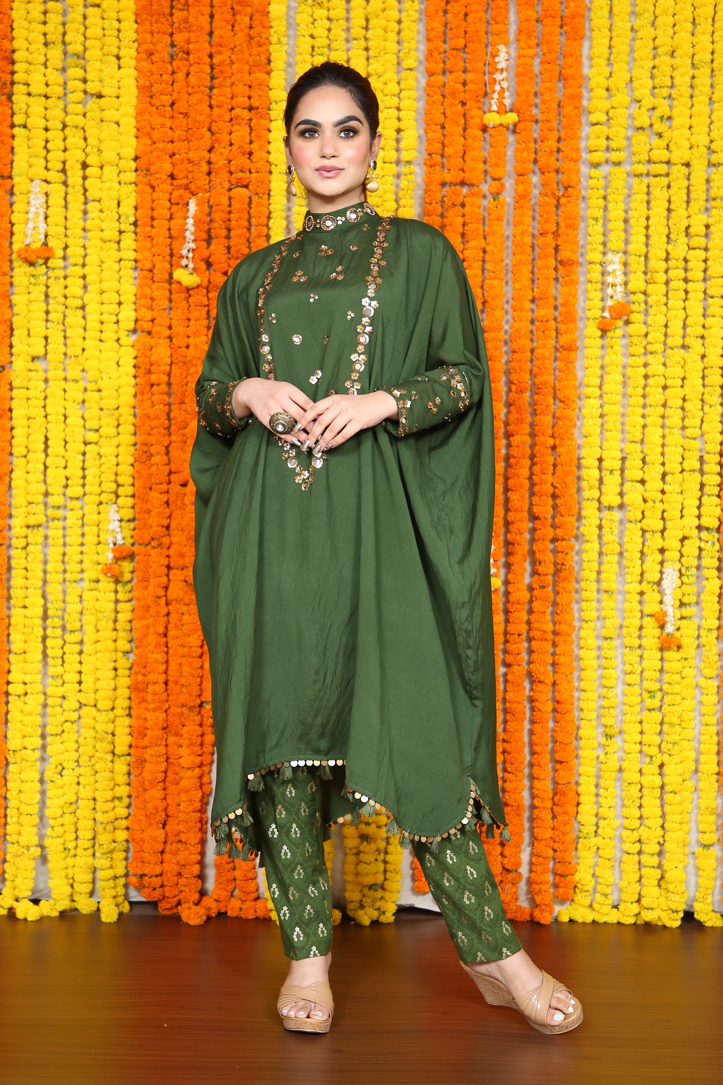 Mirror Muse Kaftan Set