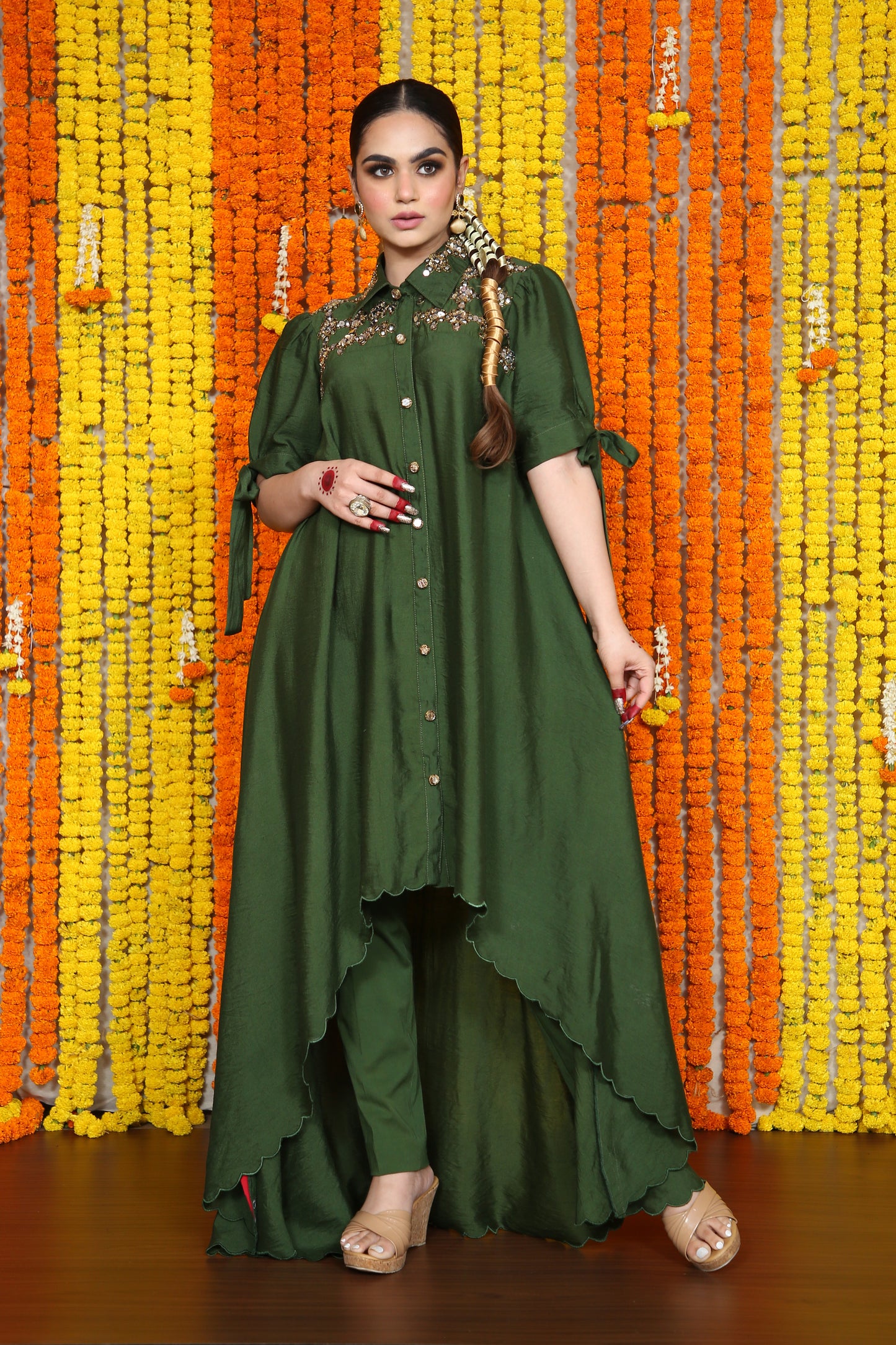 Mirror Muse Kaftan Set