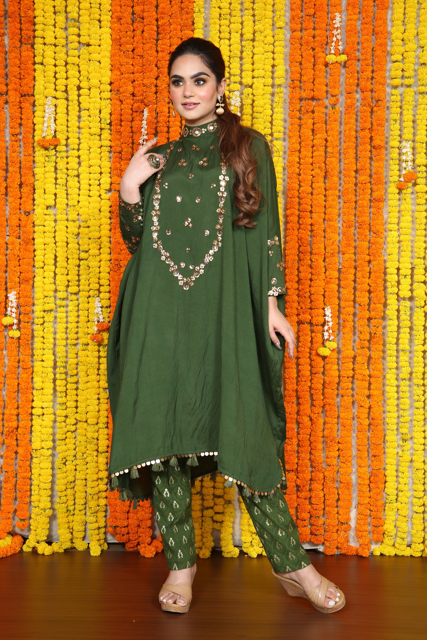 Mirror Muse Kaftan Set