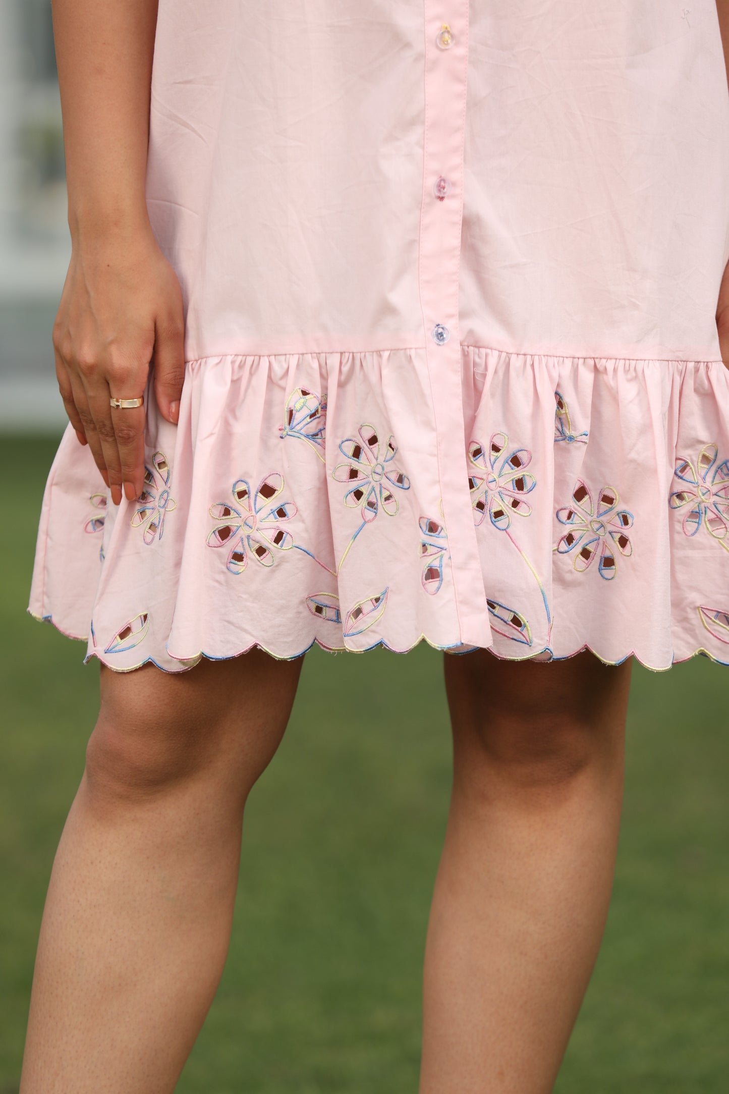 Springtime Grace A-Line Dress