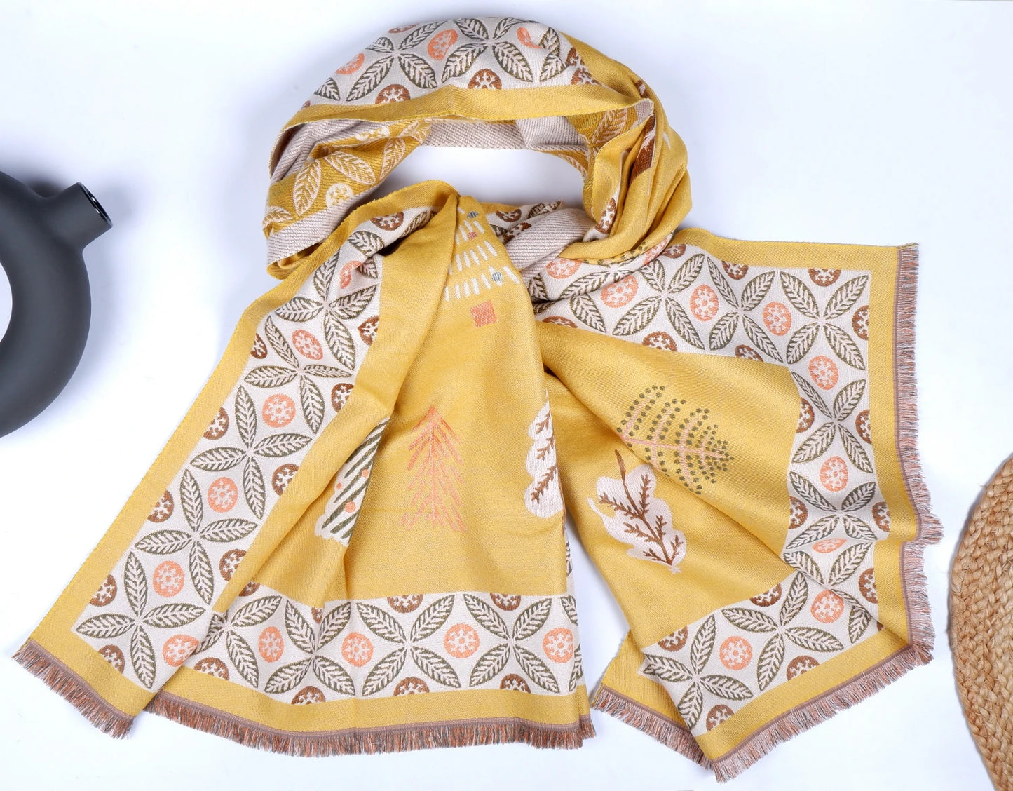 Winter-Inspired Stole