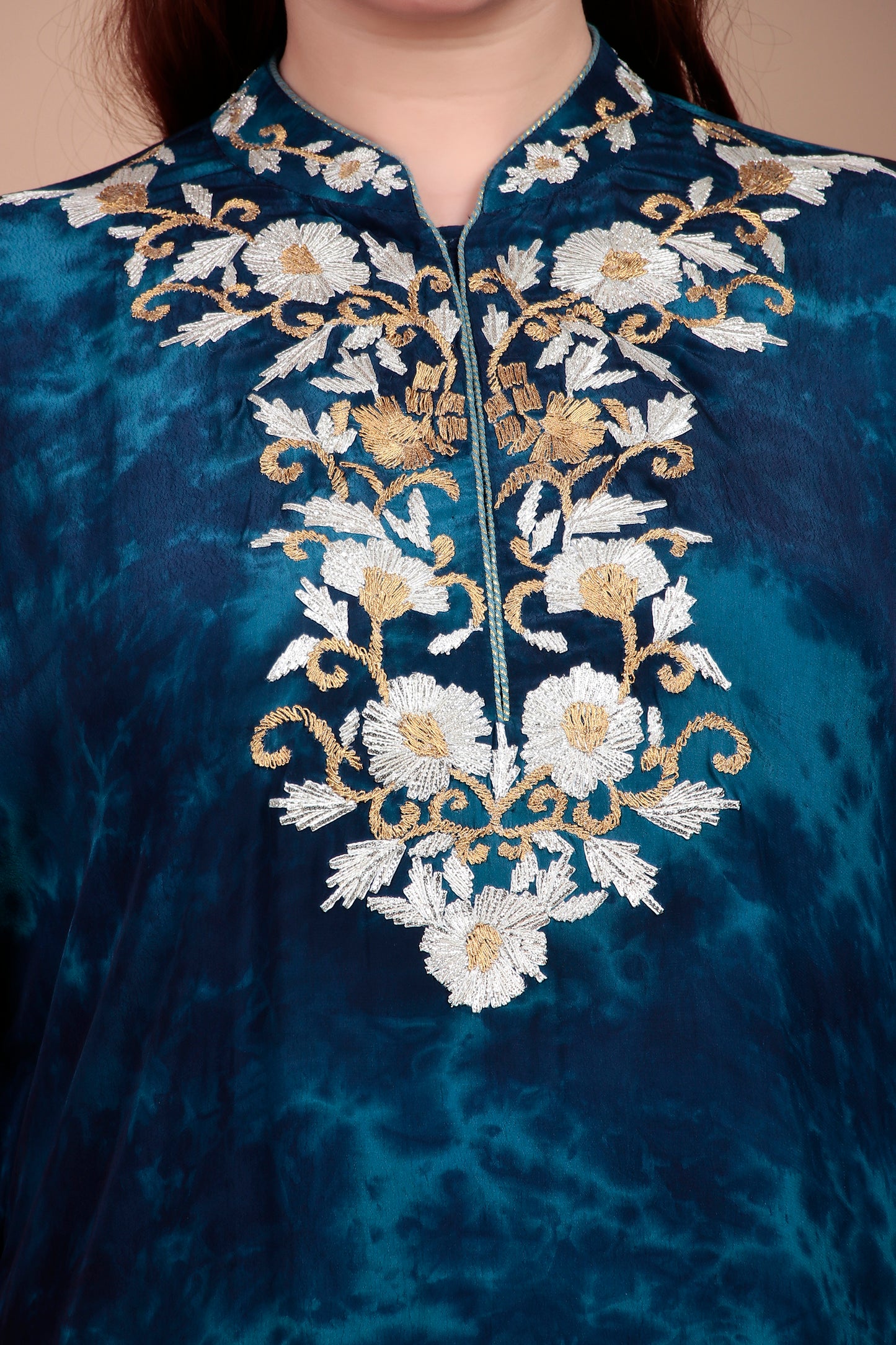 Thread Work Kaftan Set