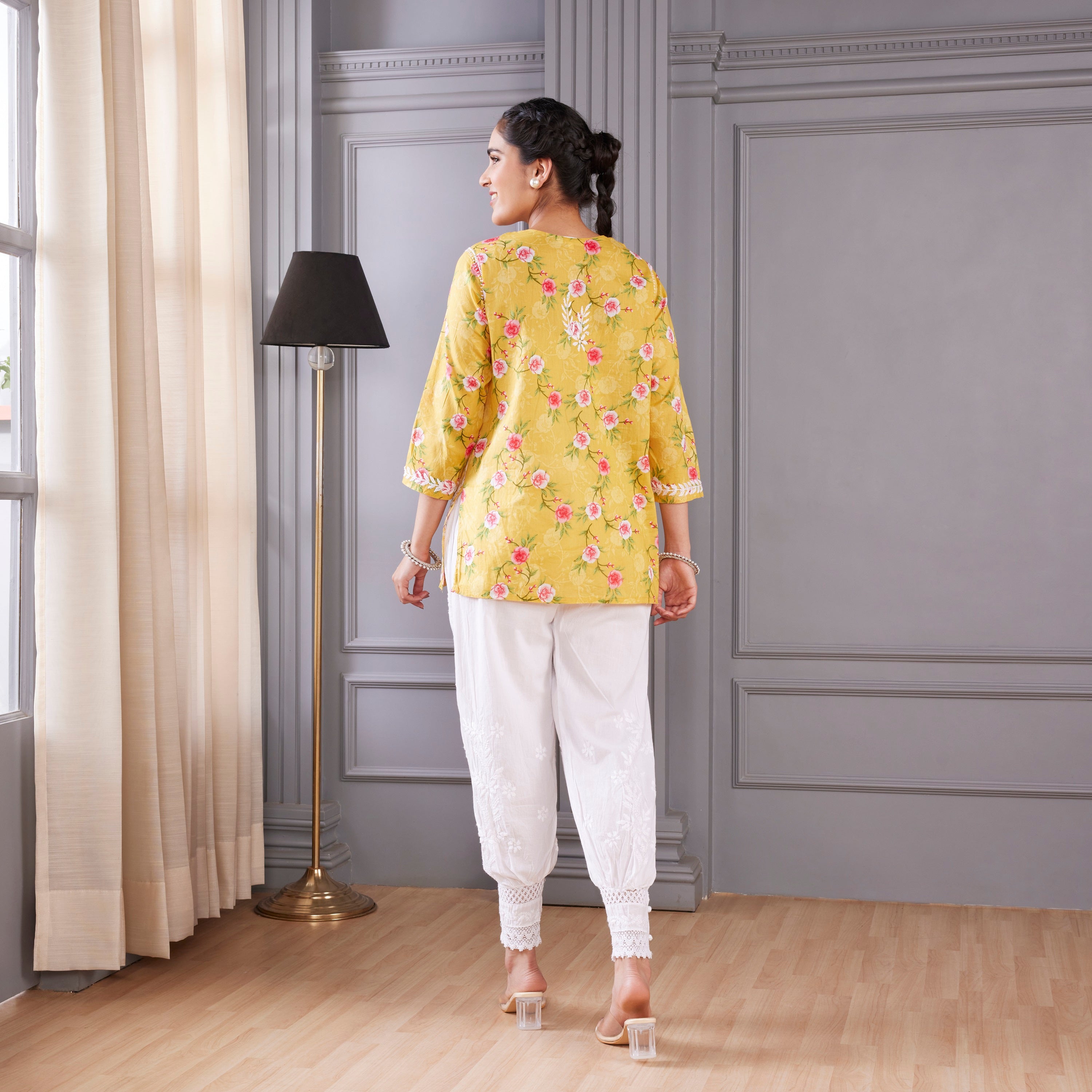 Mellow Yellow Chikankari Kurta