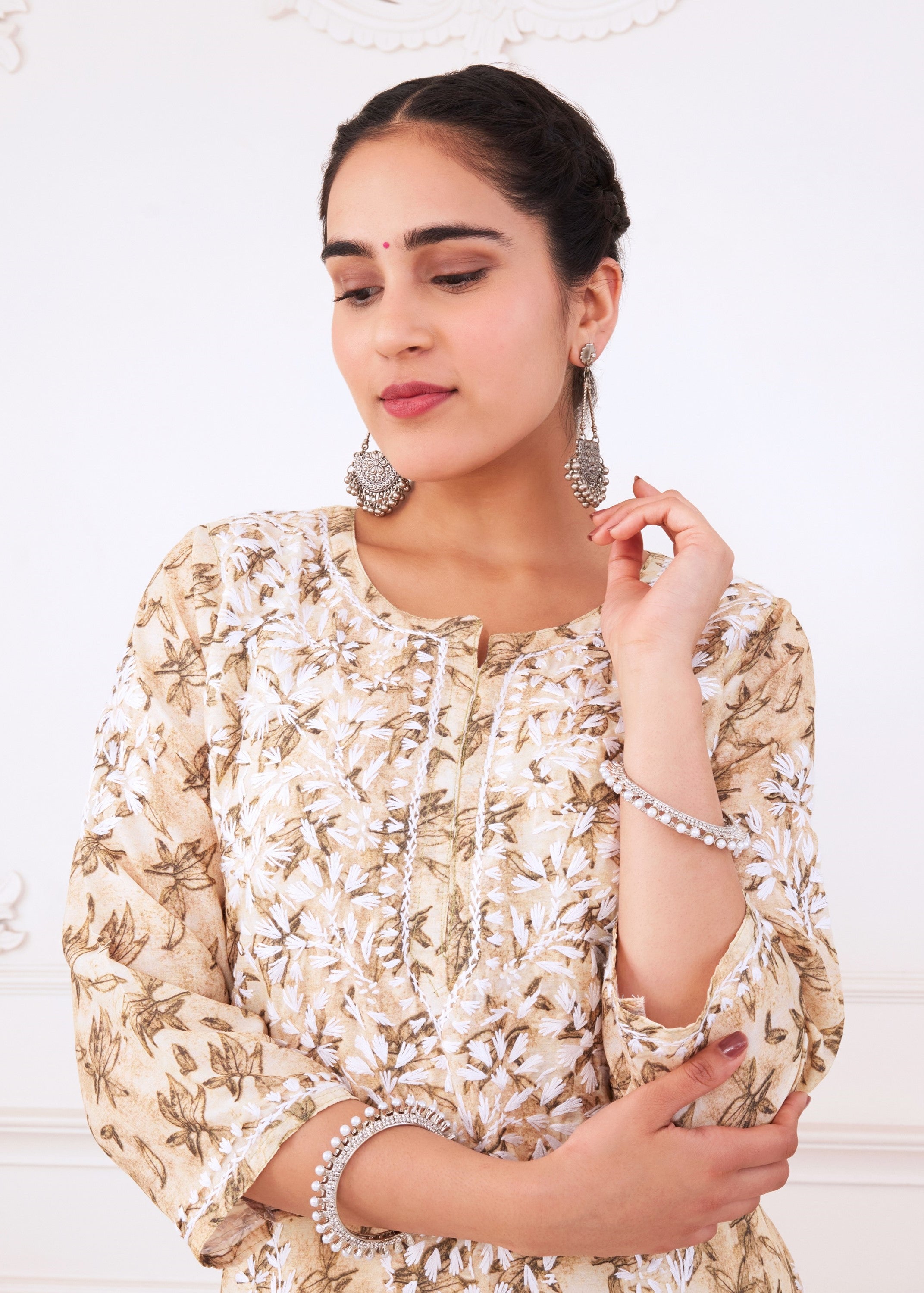 Light & Breezy Lemon Chikankari Kurta