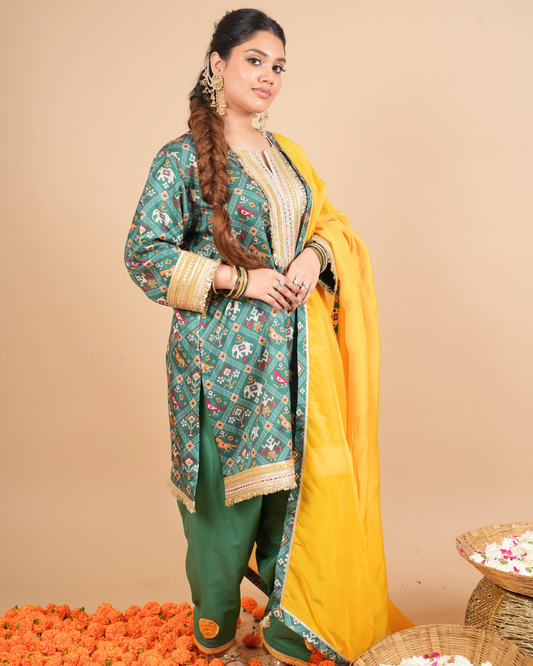 Kashish - Emerald Green