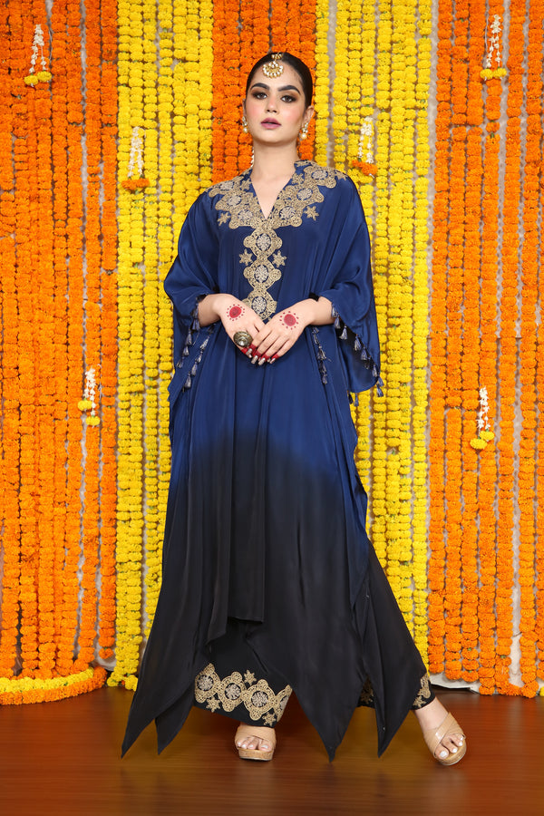 Noir Bliss Ombre Kaftan