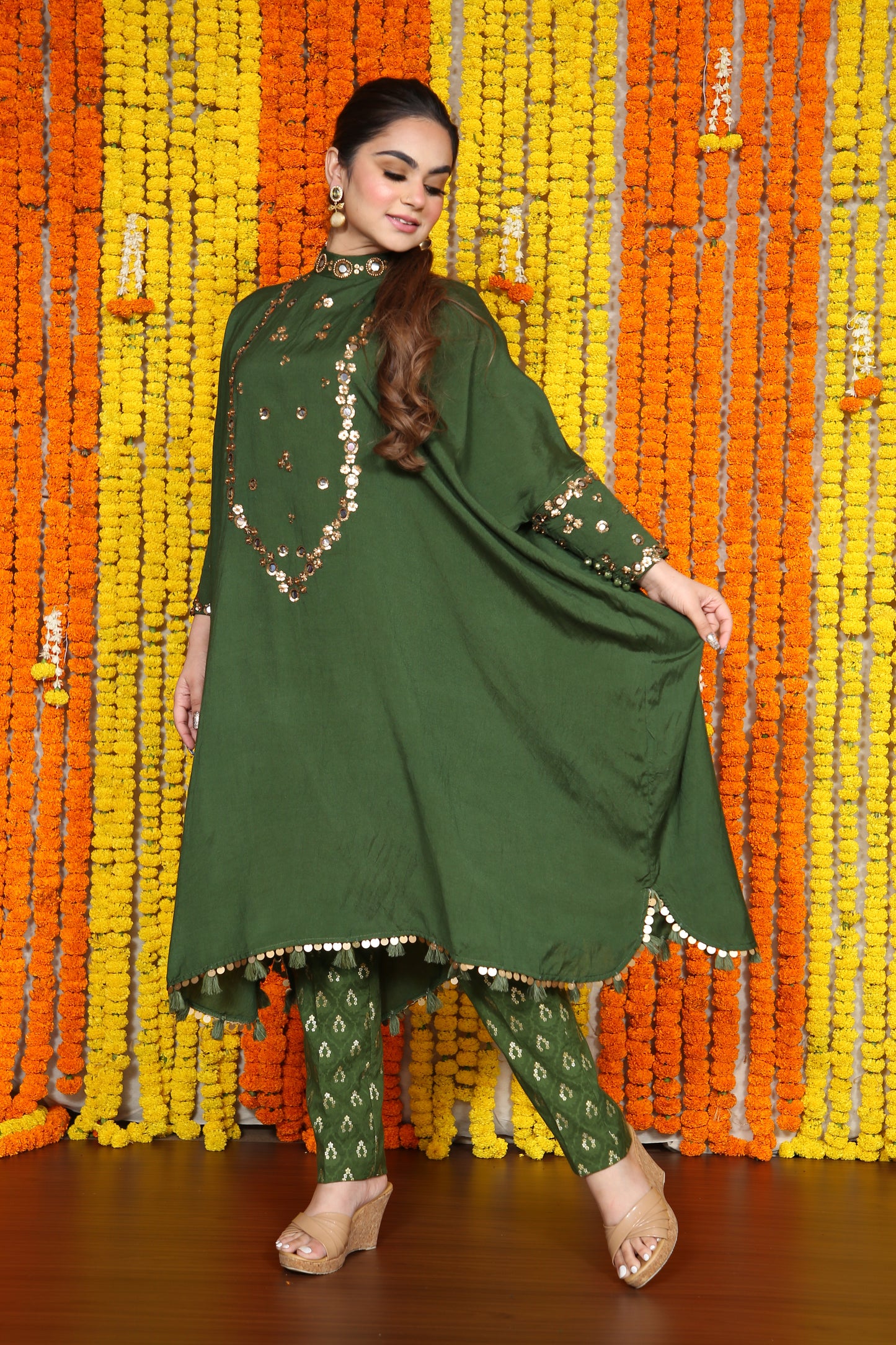 Mirror Muse Kaftan Set