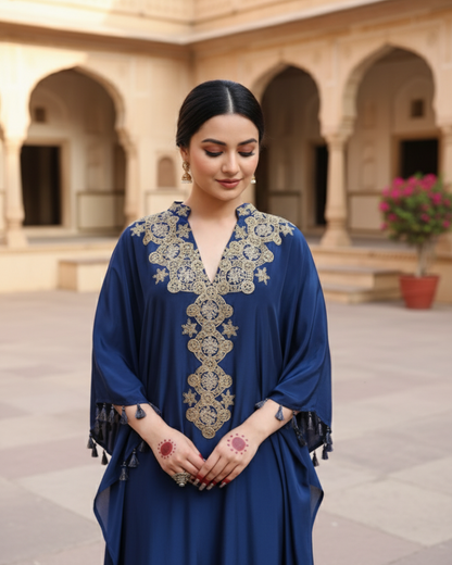 Noir Bliss Ombre Kaftan