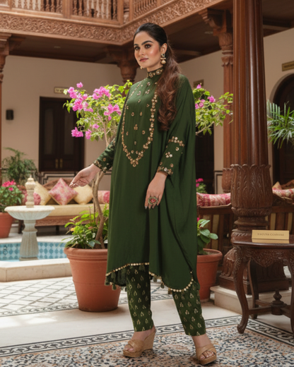 Mirror Muse Kaftan Set