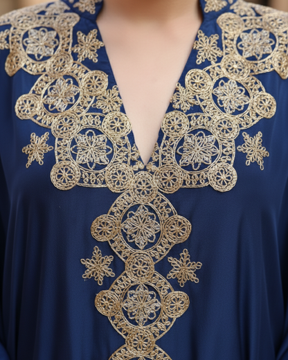Noir Bliss Ombre Kaftan
