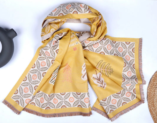 Winter-Inspired Stole