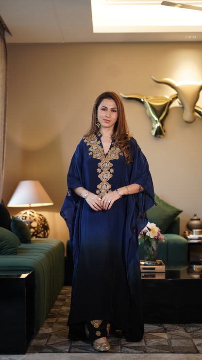 Noir Bliss Ombre Kaftan