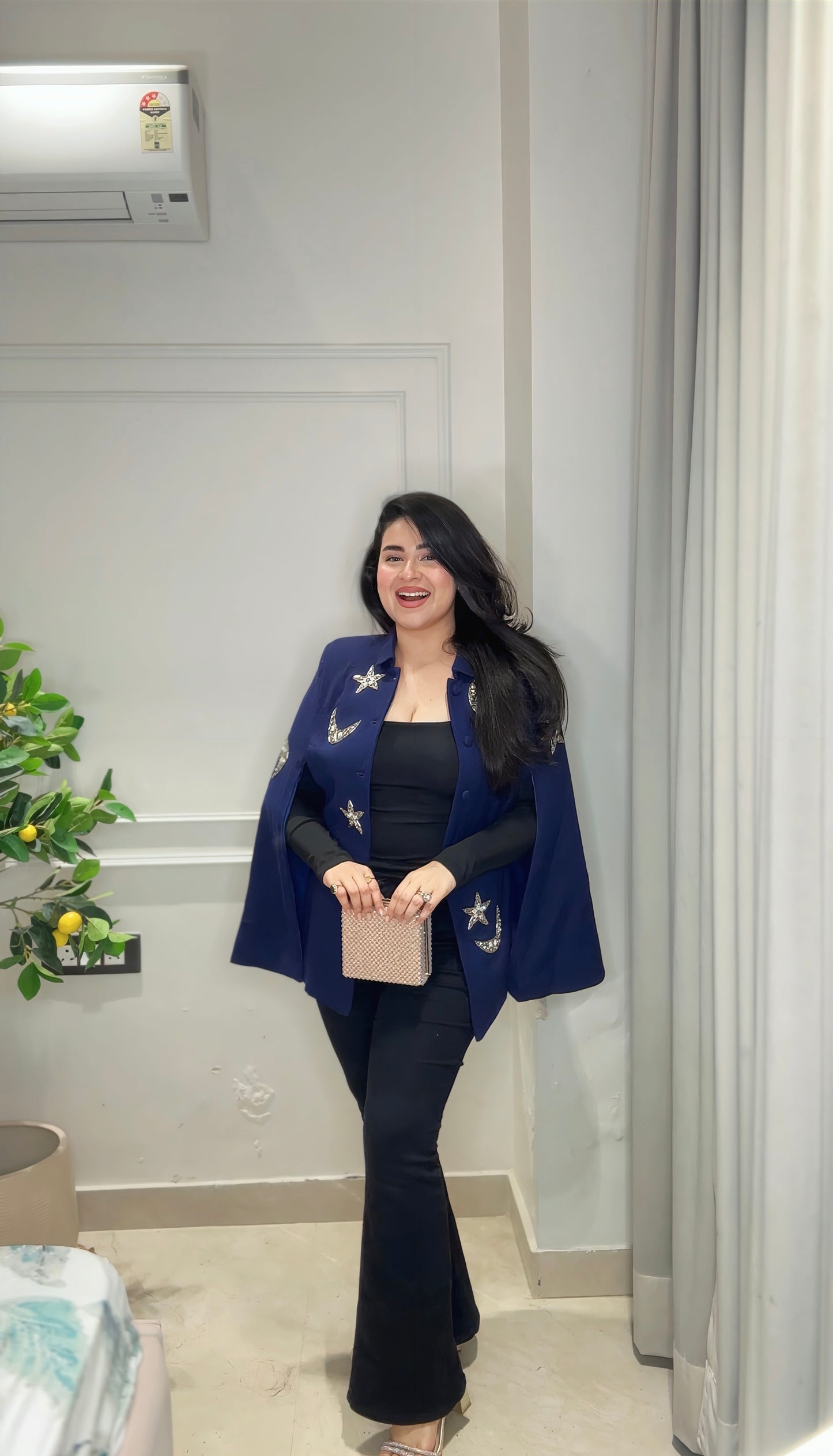 Moon & Star Serenade Cape Coat