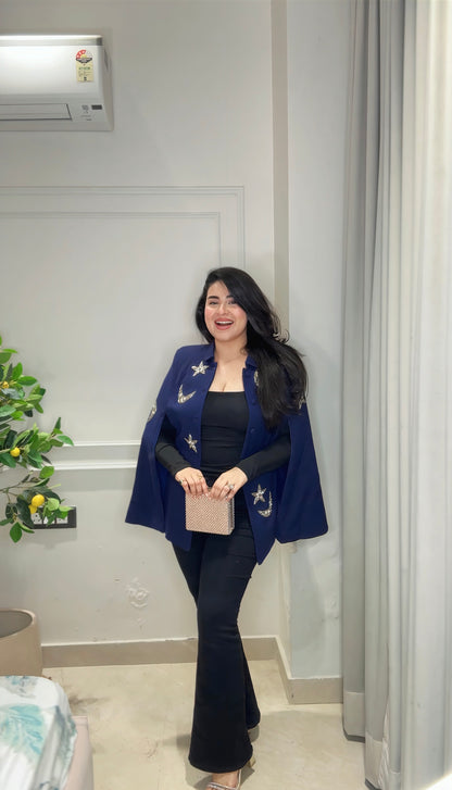 Moon & Star Serenade Cape Coat