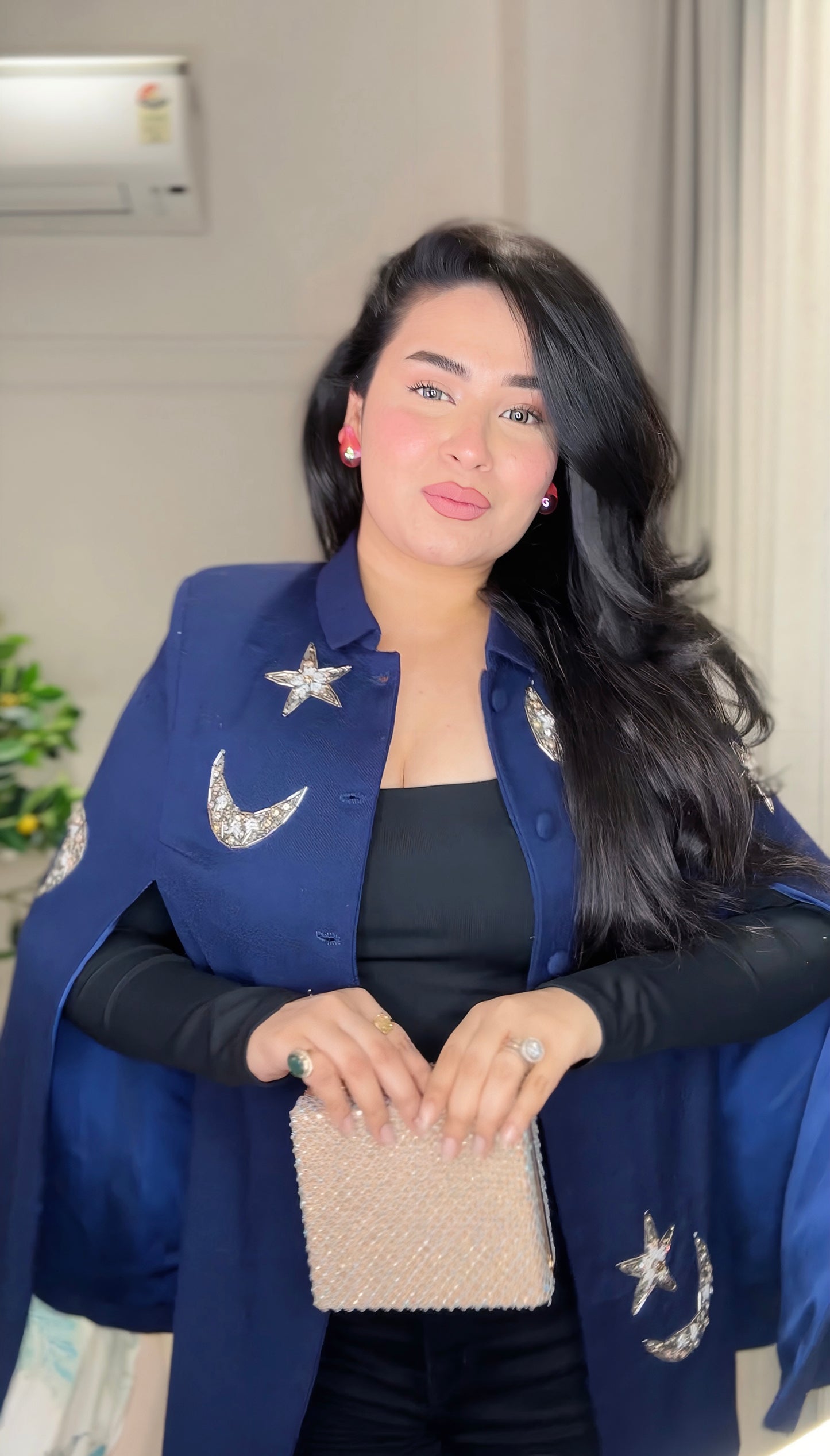 Moon & Star Serenade Cape Coat