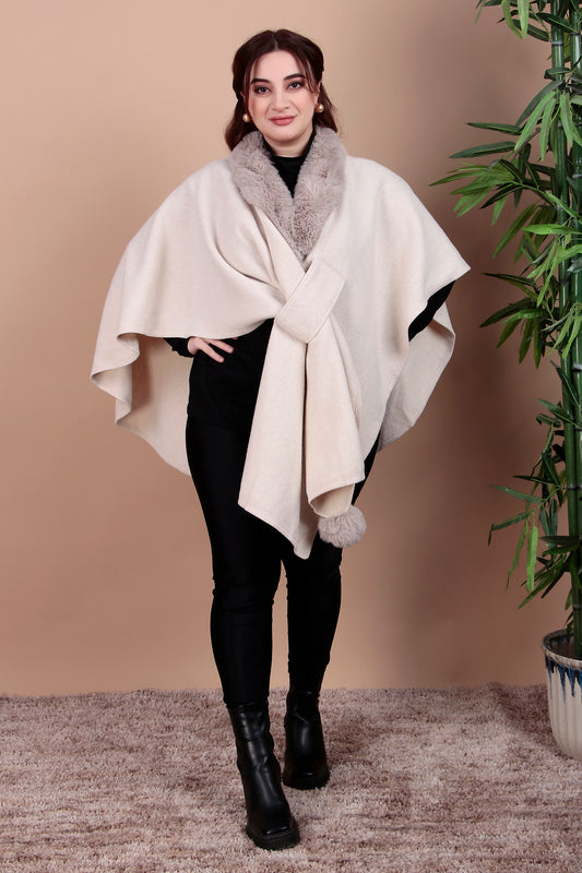 Luxurious Winter Woolen Cape