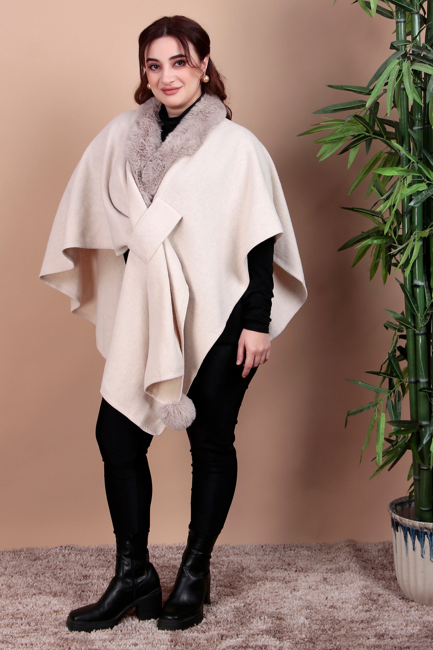 Luxurious Winter Woolen Cape