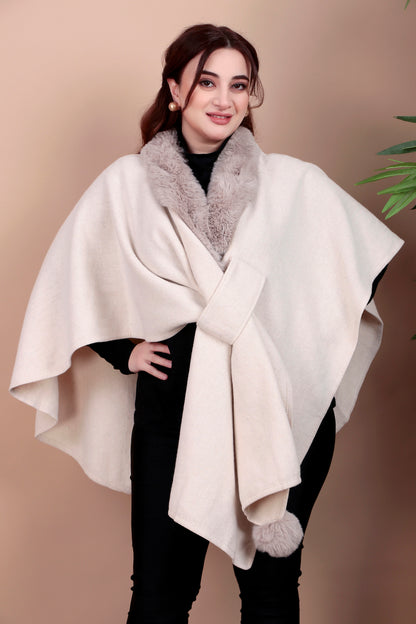 Luxurious Winter Woolen Cape