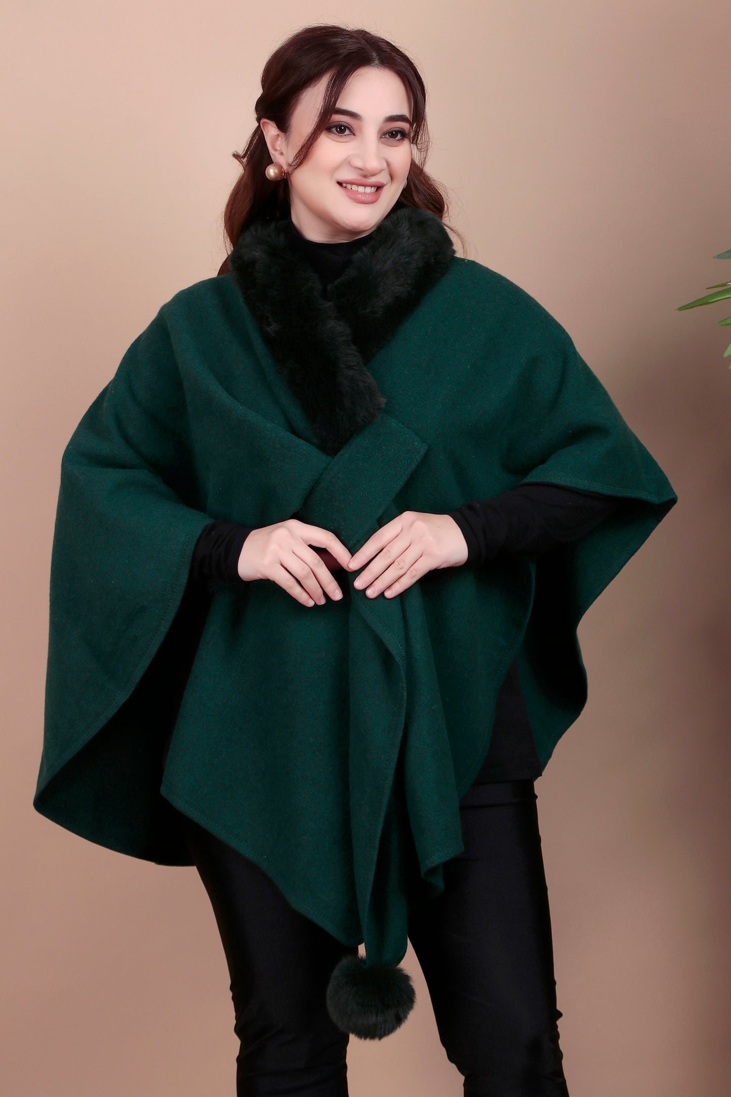 Luxurious Winter Woolen Cape