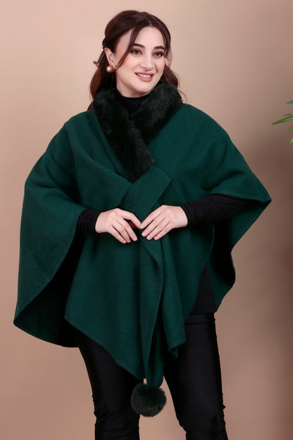 Luxurious Winter Woolen Cape