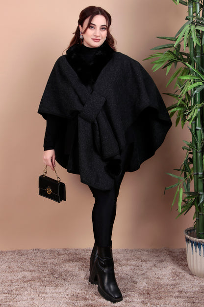 Luxurious Winter Woolen Cape