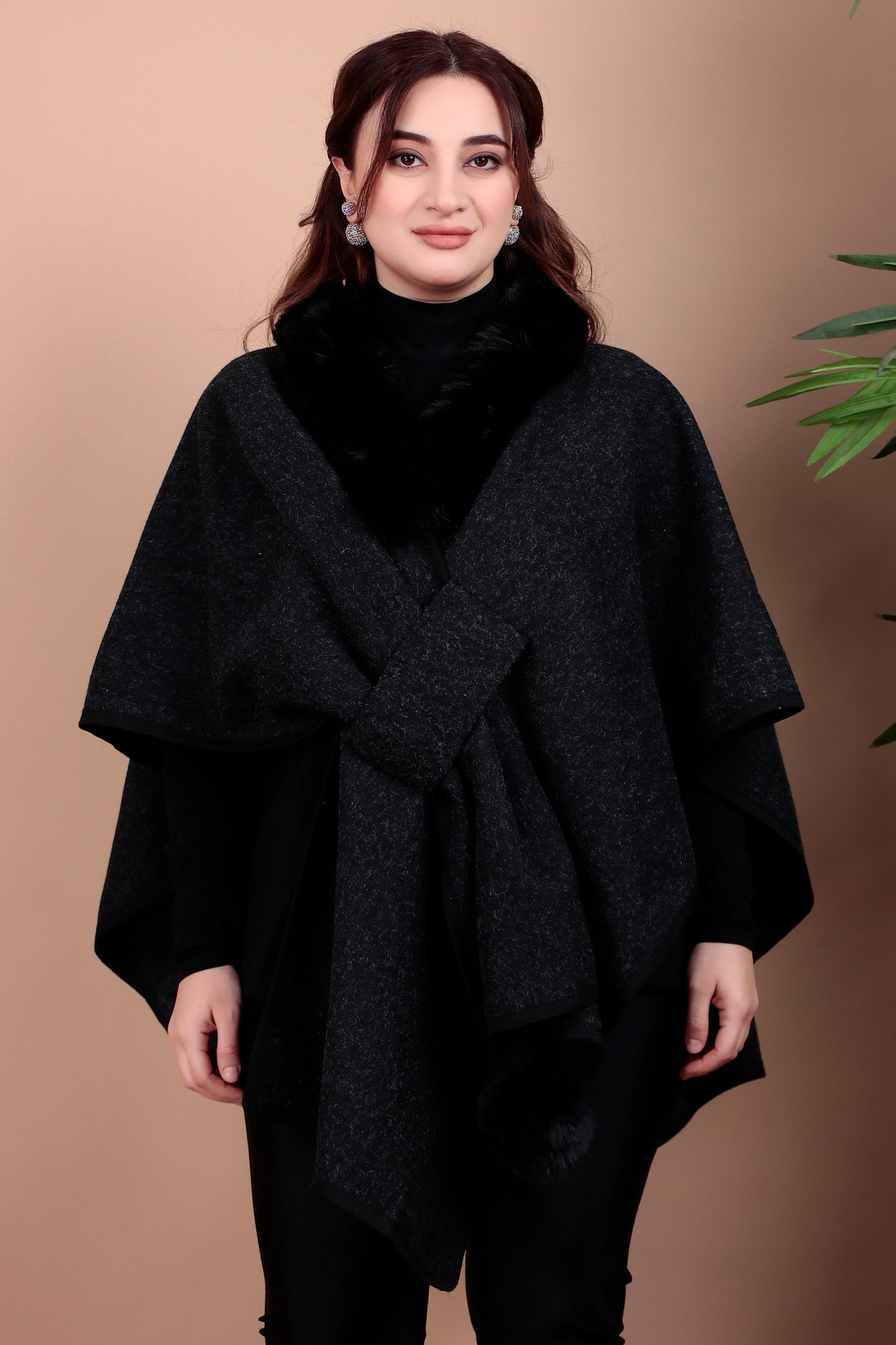 Luxurious Winter Woolen Cape