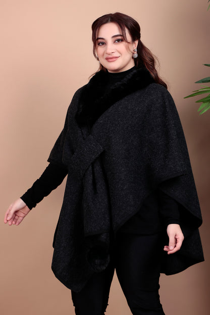 Luxurious Winter Woolen Cape