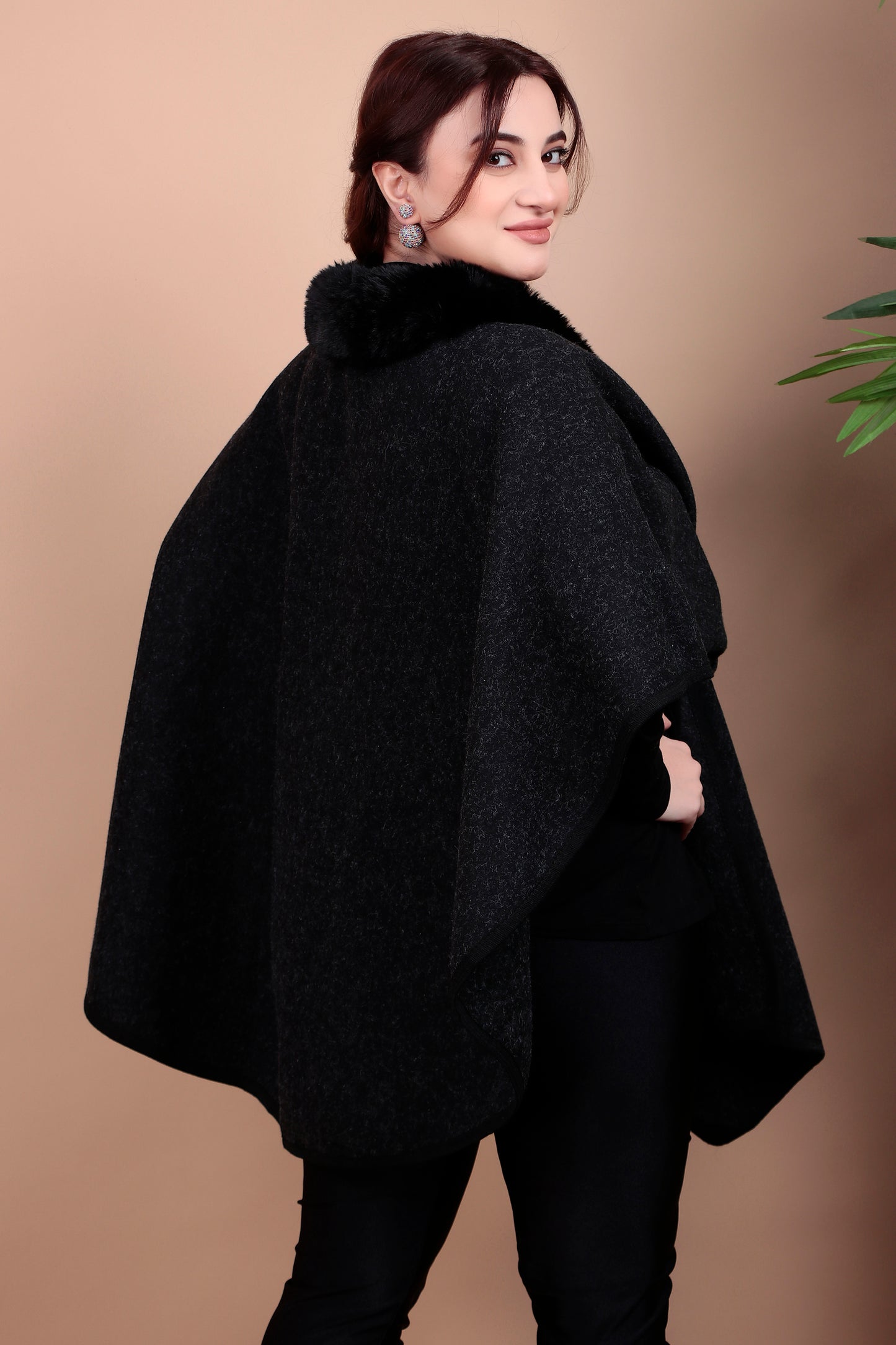 Luxurious Winter Woolen Cape