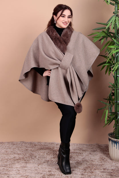 Luxurious Winter Woolen Cape