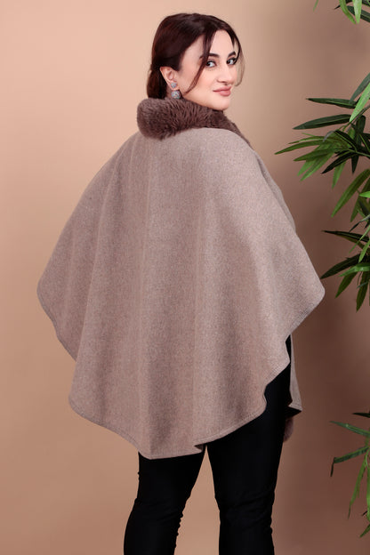 Luxurious Winter Woolen Cape