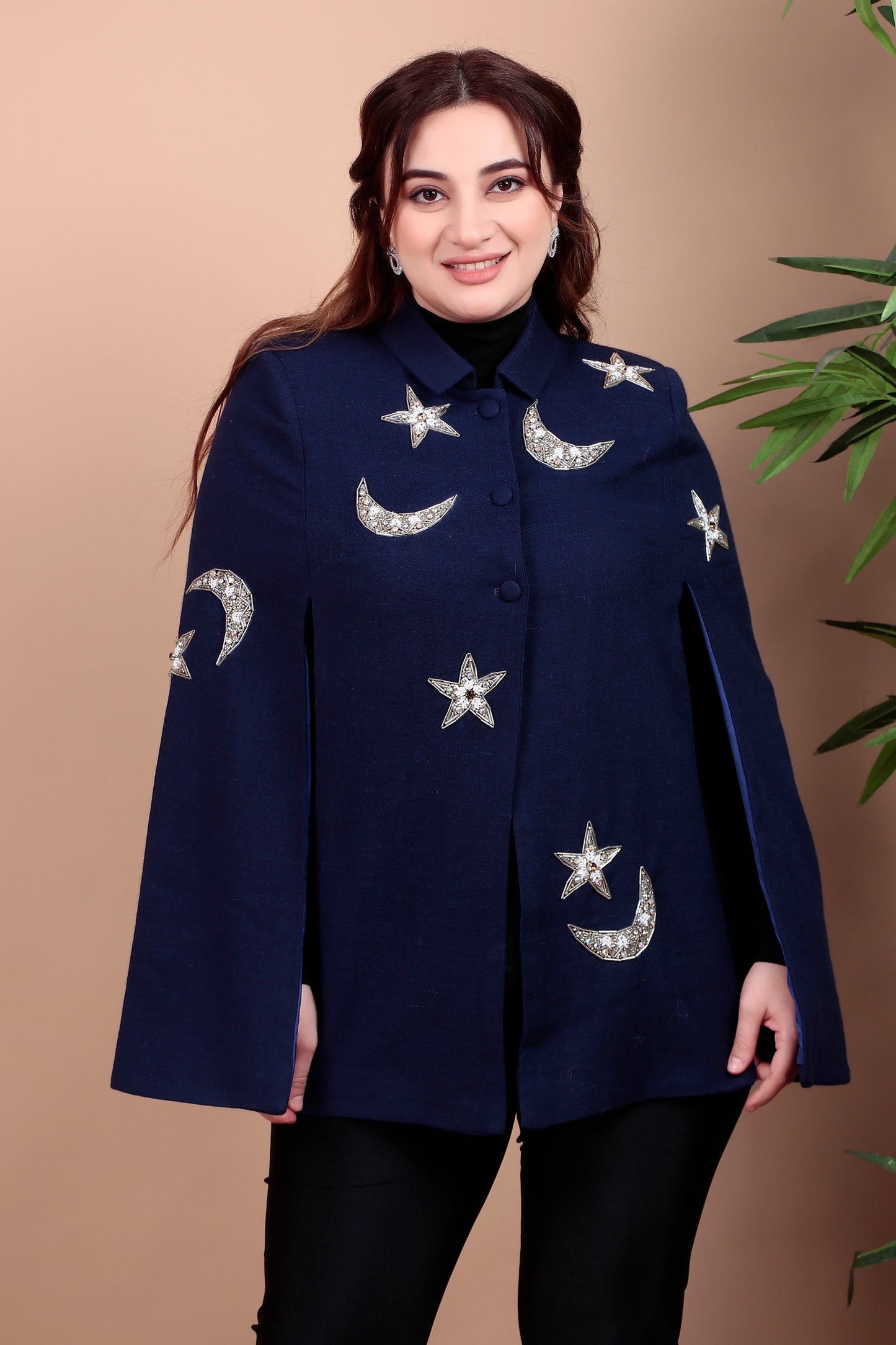 Moon & Star Serenade Cape Coat