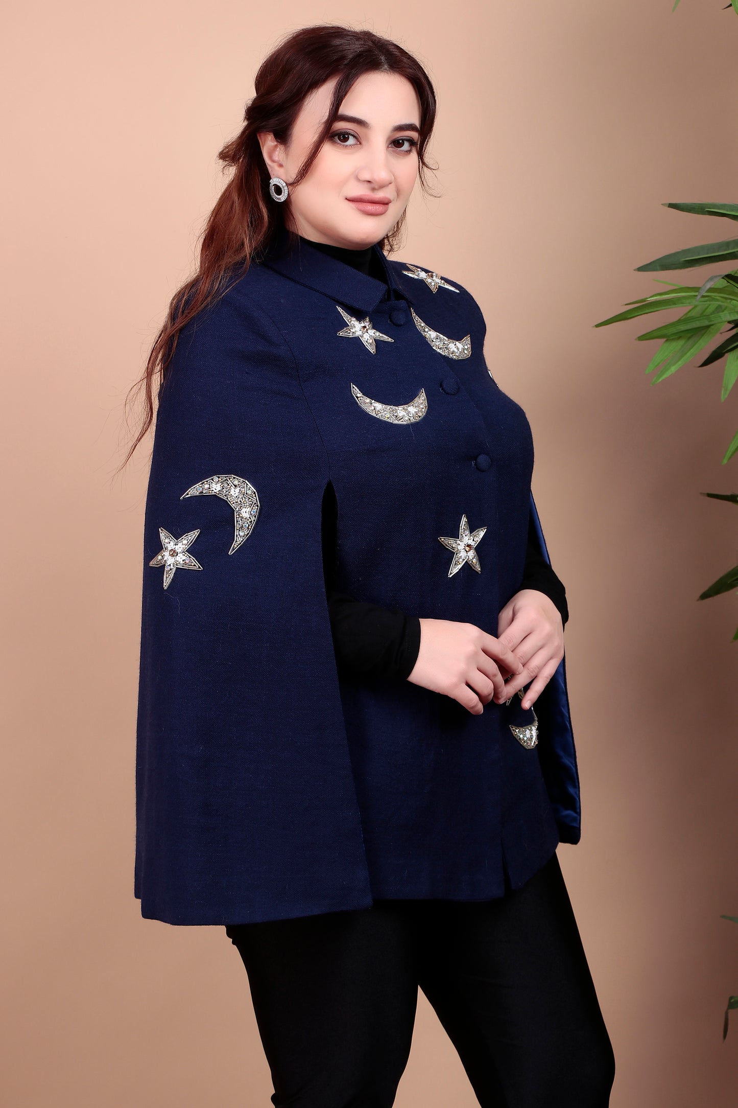 Moon & Star Serenade Cape Coat