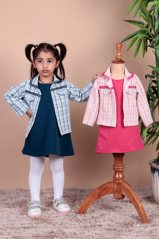 Girls Party Cotton Jacket