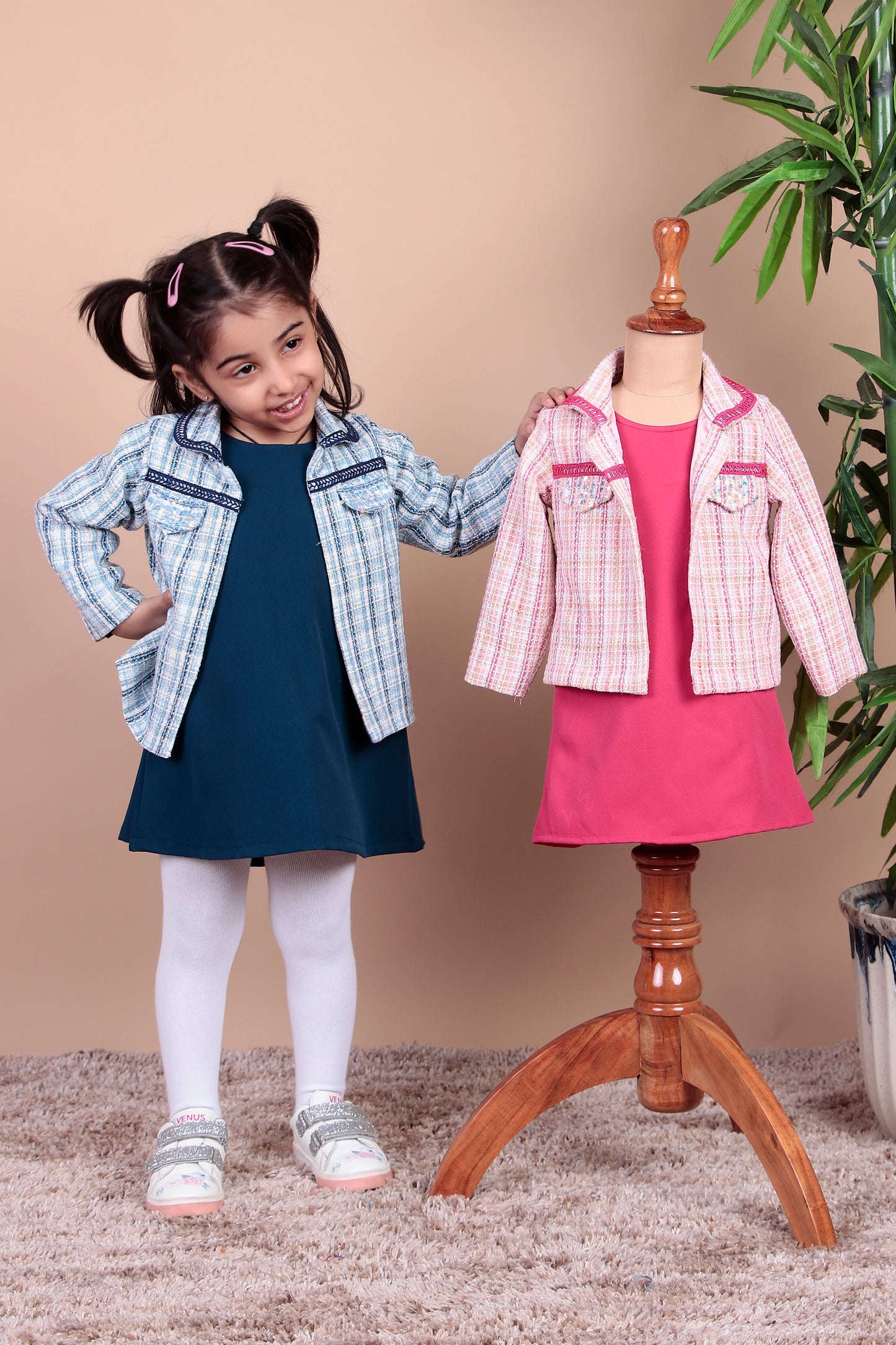 Girls Party Cotton Jacket