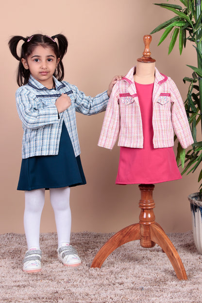 Girls Party Cotton Jacket